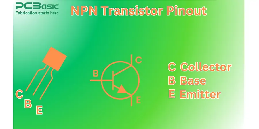 NPN transistor pinout