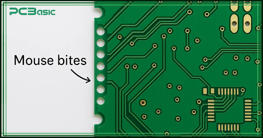 PCB mouse bites