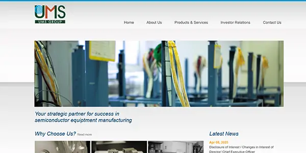 Electronics Manufacturing Company in Singapore - UMS Holdings Limited