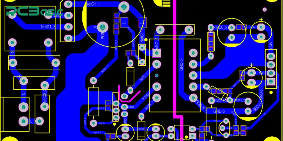 PCB routing design