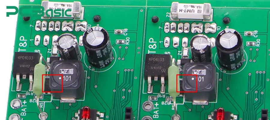 SMD Inductor direction 