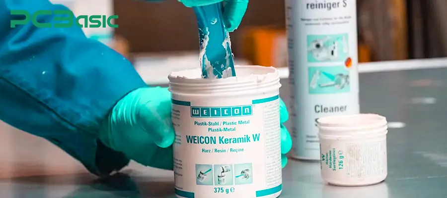 ceramic-filled epoxy resin
