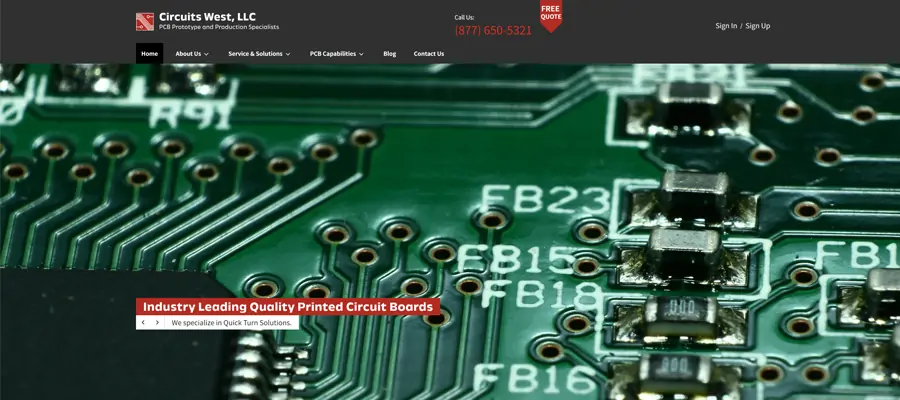 Colorado PCB Assembly Manufacturer - Circuits West